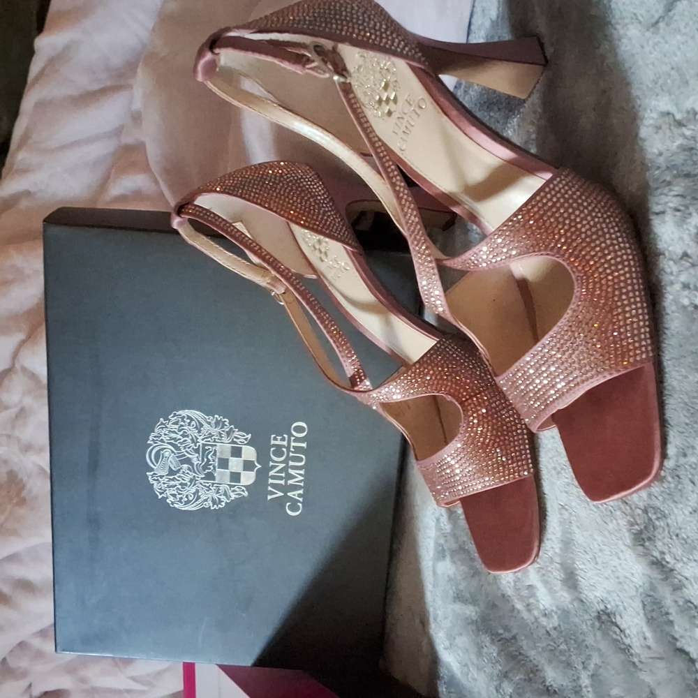 Rhinestone Heels